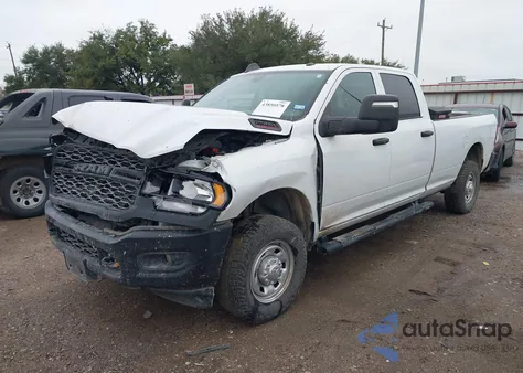 2023 Ram 2500 Tradesman 4X4 8' Box z USA, uszkodzony, nr VIN 3C6UR5HJ8PG609979
